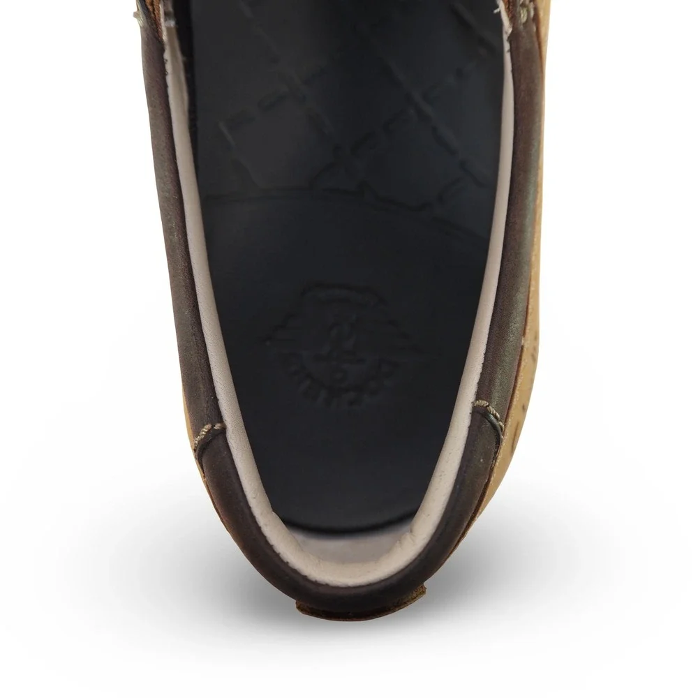 Clarks Gerald Step Slip-on Sneakers Mens 10M‎ Brown Leather 63517